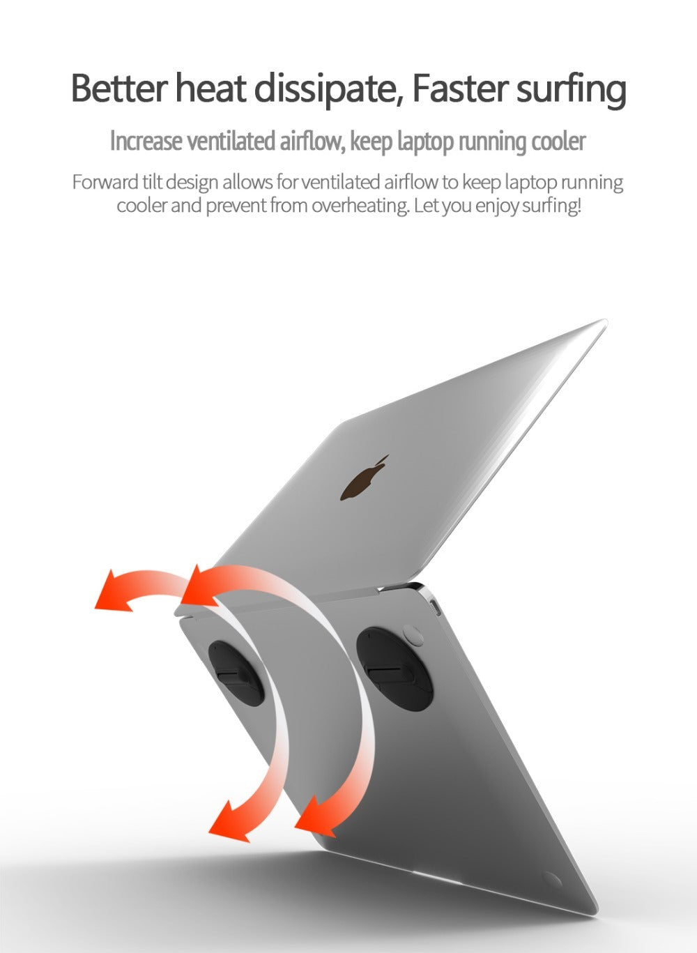 Mini Invisible Laptop Stand – Portable Comfort Anywhere