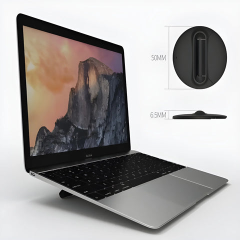 Invisible Laptop Stand – Portable Ergonomic Lift Anywhere