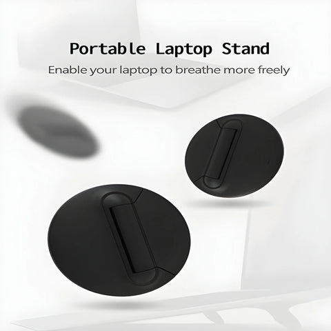 Invisible Laptop Stand – Portable Ergonomic Lift Anywhere