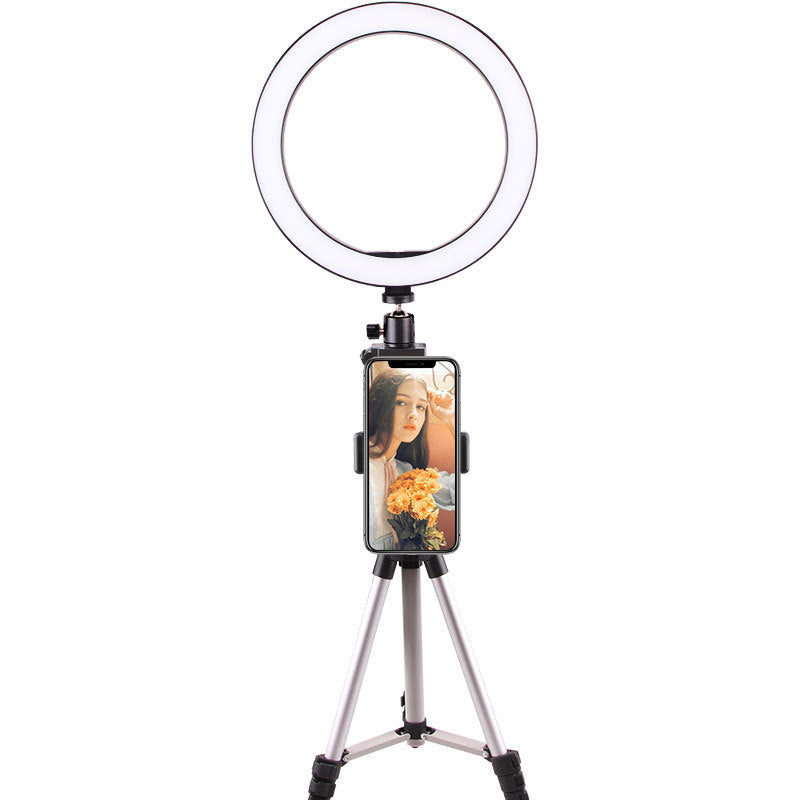 Glow Anywhere: LED Ring Light for Flawless Selfies & Videos
