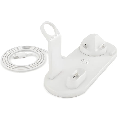 Wireless Charging Stand – 4-in-1 Fast Charge Desk Hub