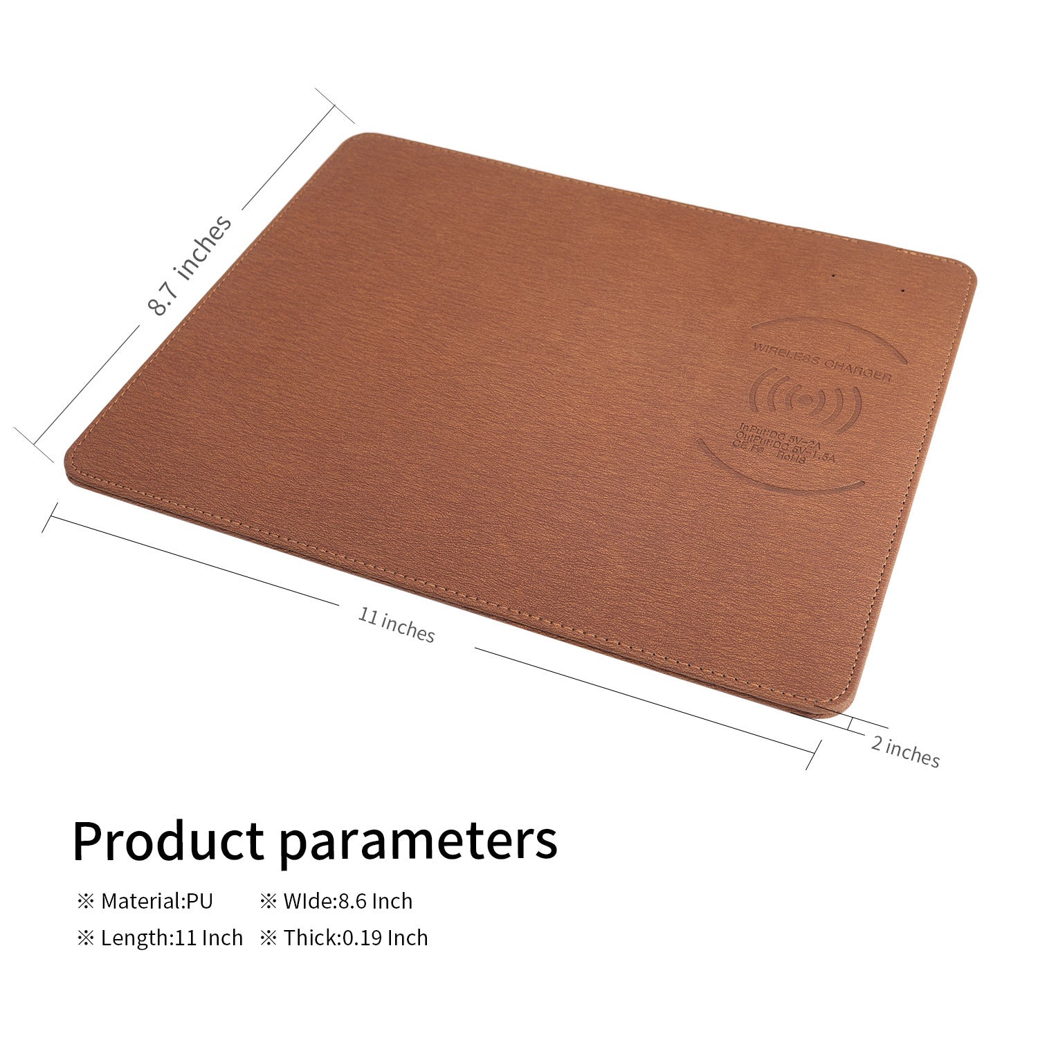 QI Wireless Charging Mouse Pad – Fast, Easy, 2-in-1