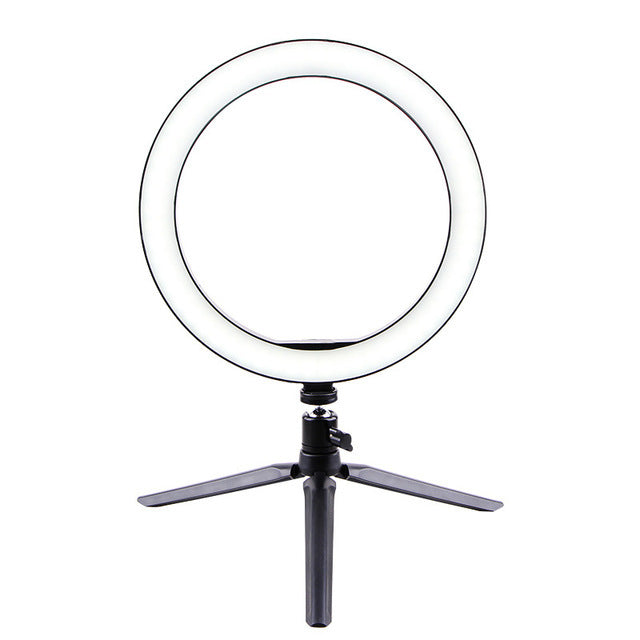 Glow Anywhere: LED Ring Light for Flawless Selfies & Videos