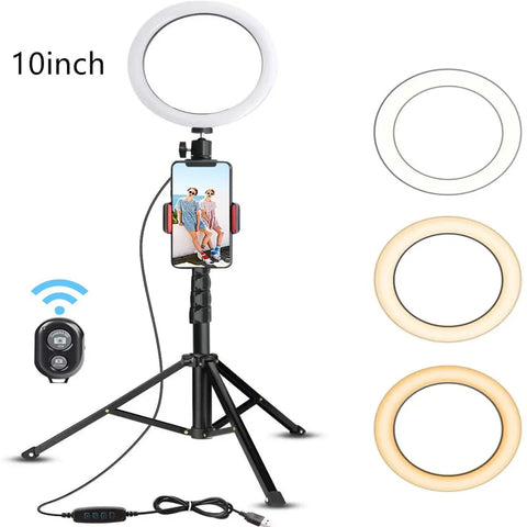 Beauty Ring Light – Adjustable Glow for Perfect Selfies