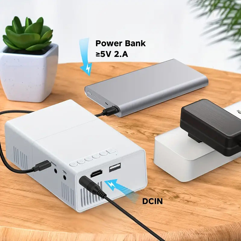 M100 Mini LED Projector – Portable Home Cinema