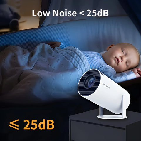 720p Mini Projector – Portable Pocket Cinema for Home