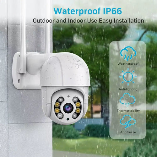 4K Security Camera – AI Home Protection & Night Vision