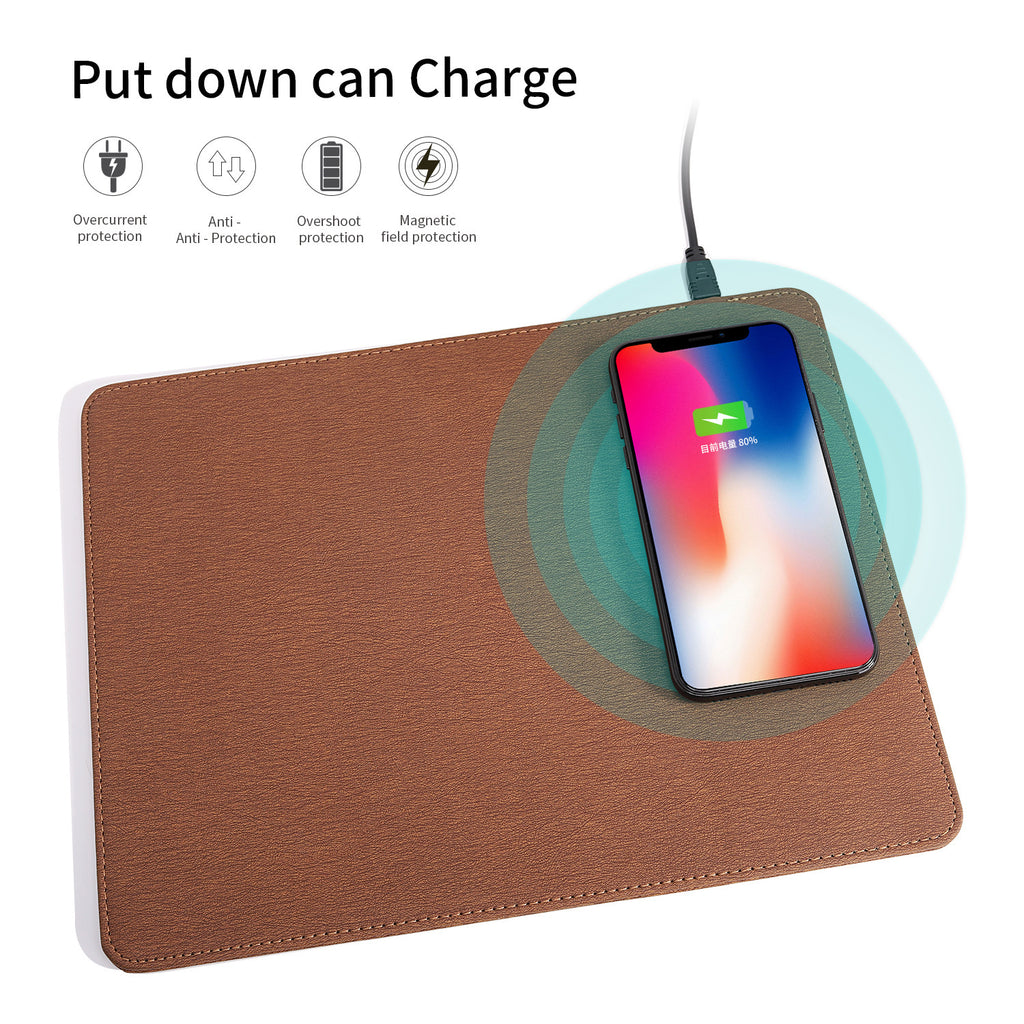 QI Wireless Charging Mouse Pad – Fast, Easy, 2-in-1
