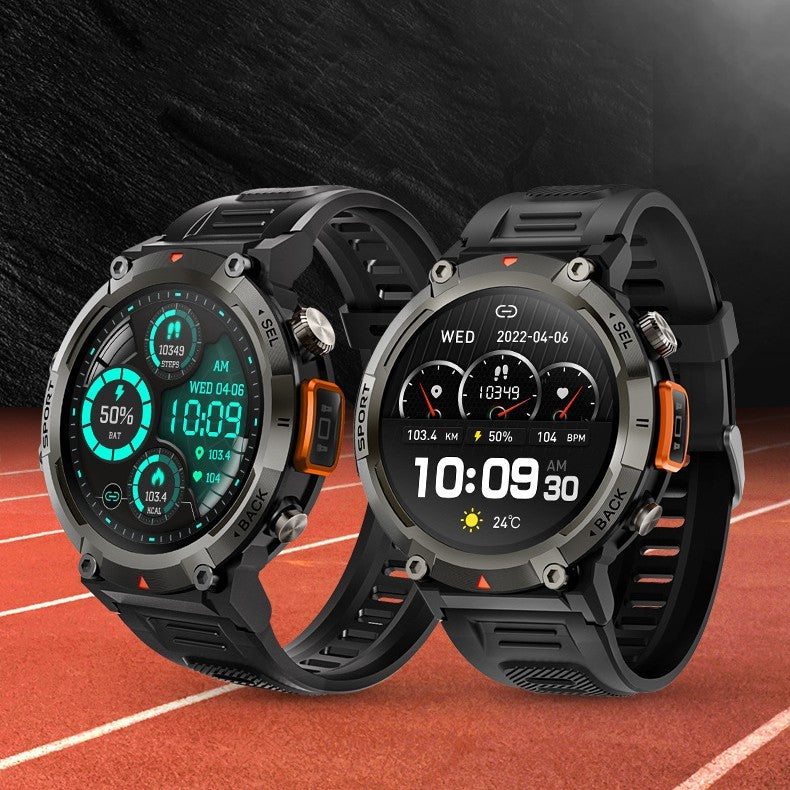Outdoor Smartwatch – Fitness, Health & Call Alerts Anywhere