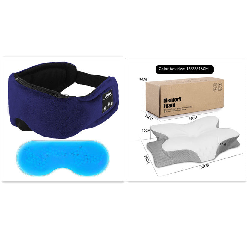 Bluetooth Sleep Mask with Built-In Wireless Headphones