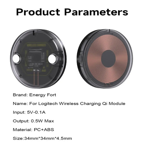 Qi Wireless Mouse Charging – Cable-Free Logitech Power Upgrade