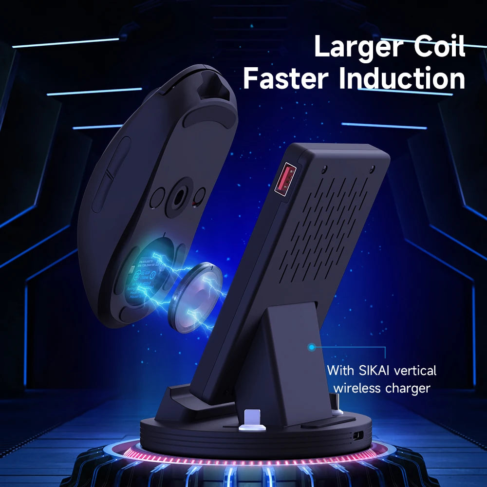 Qi Wireless Mouse Charging
