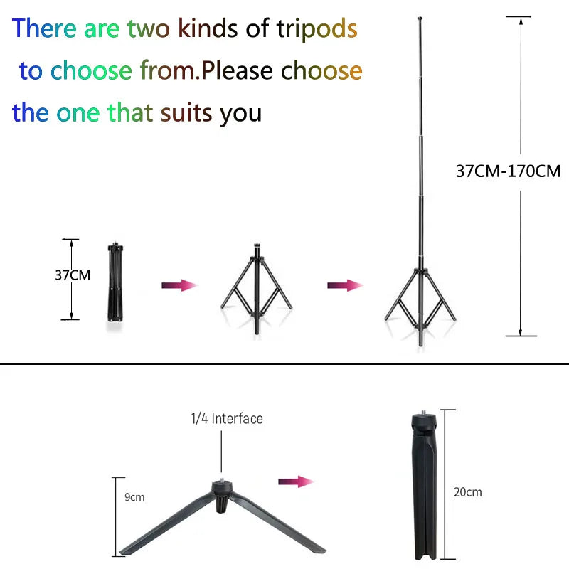 Dimmable Selfie Ring Light