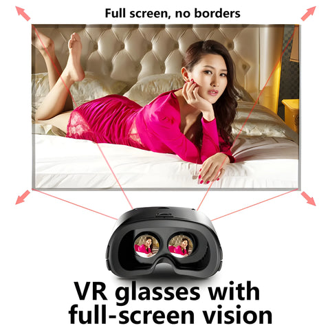 VR Headset – Immersive Metaverse Gaming & 3D Cinema