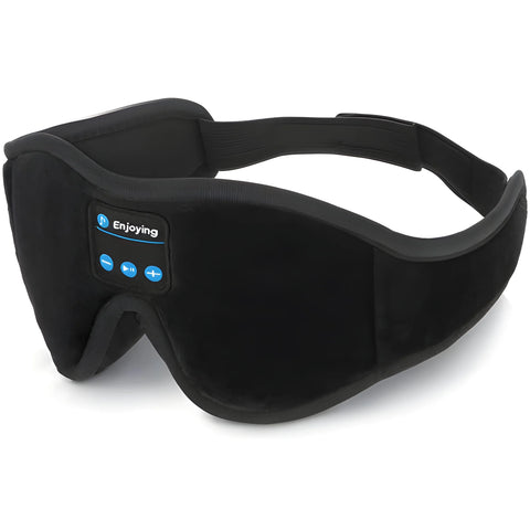 Bluetooth Sleep Mask – 3D Blackout Headphones for Deep Sleep
