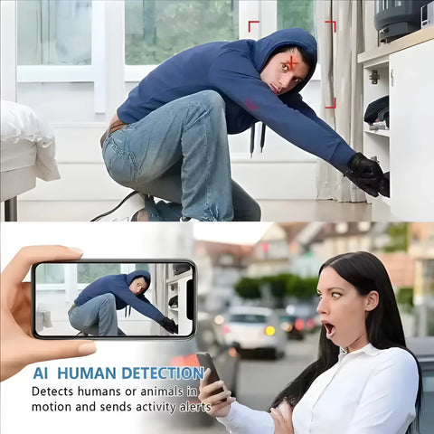 Mini Stealth WiFi Camera – 1080P Hidden Security Cam