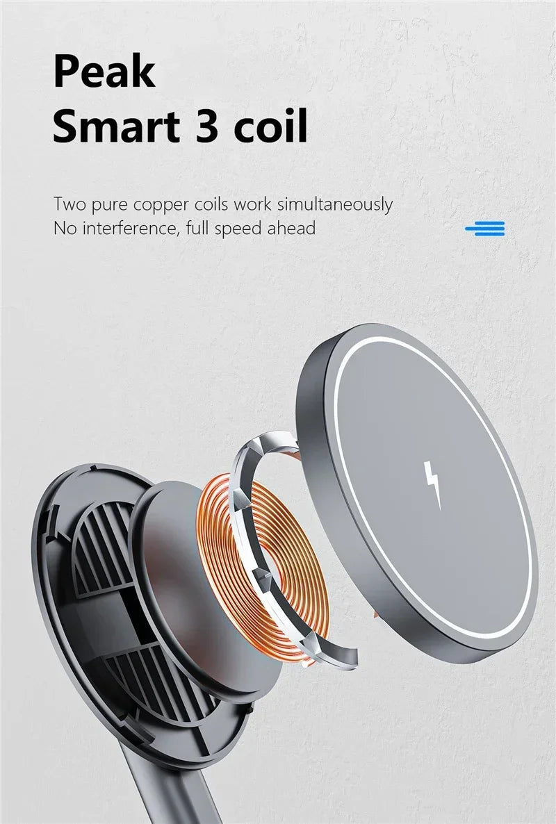 3-in-1 Magnetic Wireless Charging Station