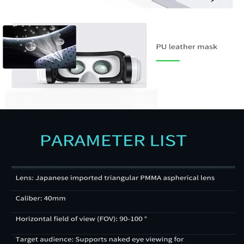 VR Headset – Immersive Cinema & Gaming Experience