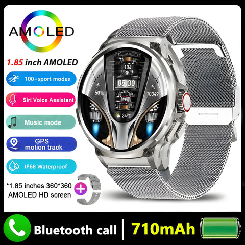 ChiBear GPS Smartwatch – AMOLED Fitness Call Watch 2026