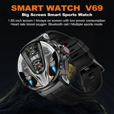 ChiBear GPS Smartwatch – AMOLED Fitness Call Watch 2026