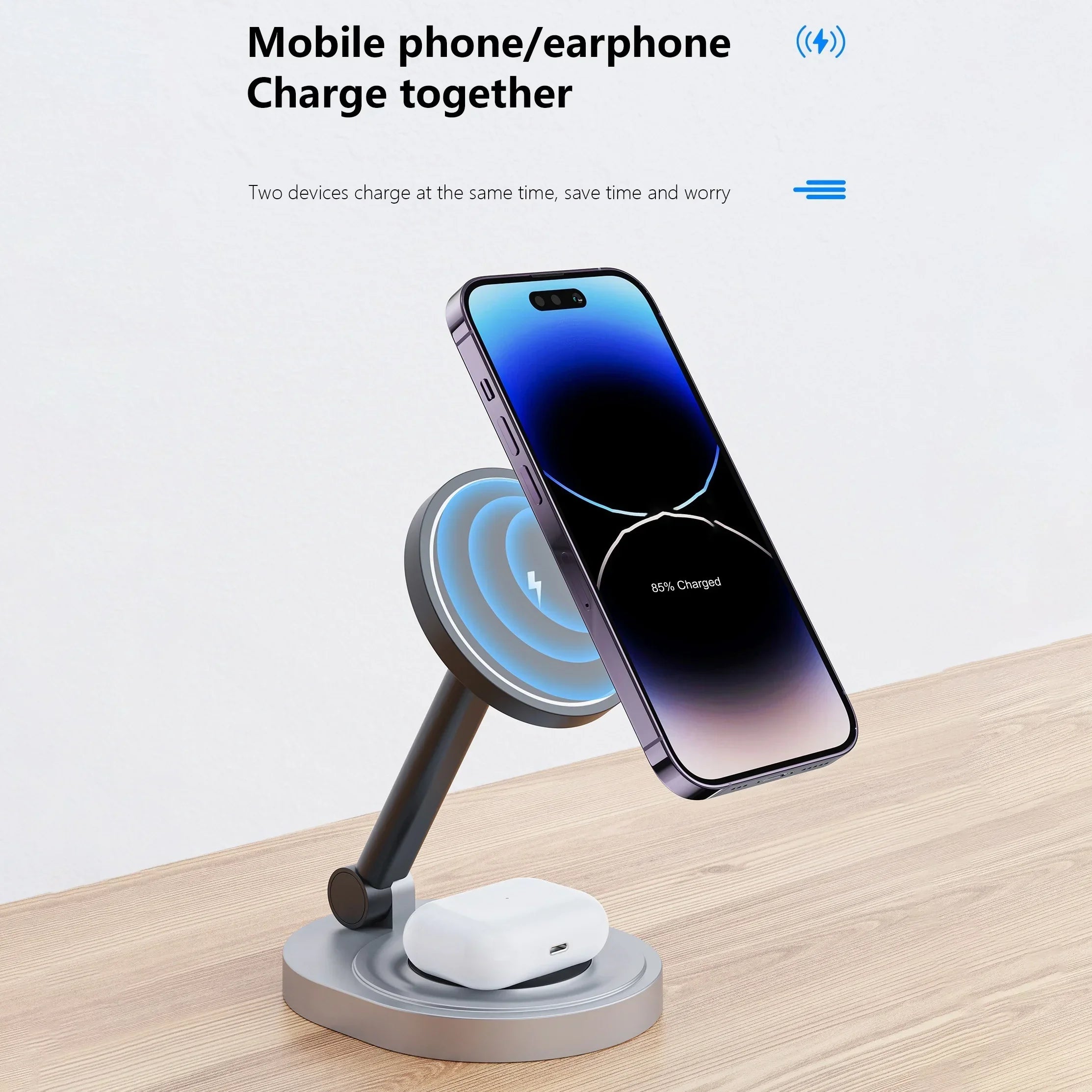 3-in-1 Magnetic Wireless Charging Station