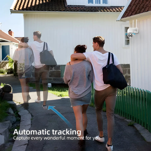 4K Security Camera – AI Home Protection & Night Vision