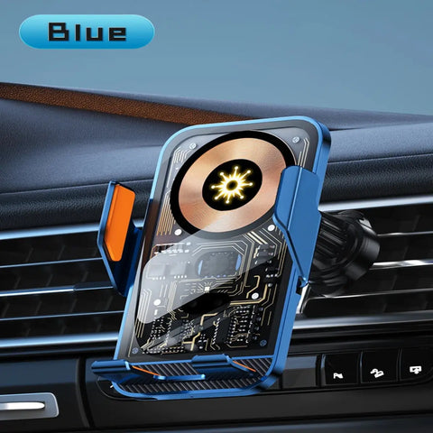 Hands-Free Wireless Car Mount – Fast Charge & Safe Driving