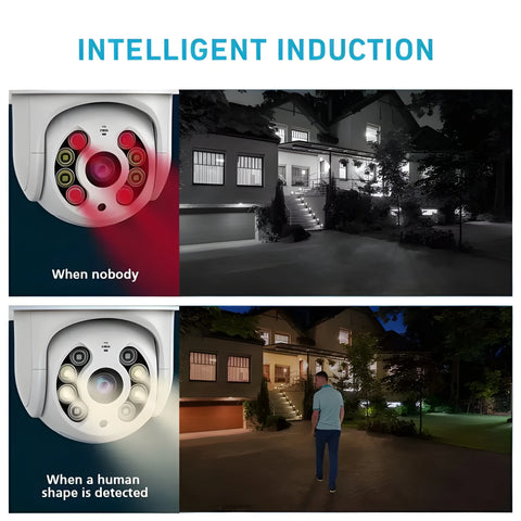 4K Security Camera – AI Home Protection & Night Vision