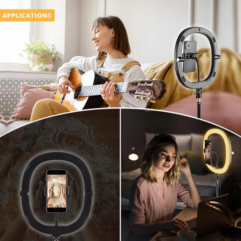 Compact Foldable LED Ring Light