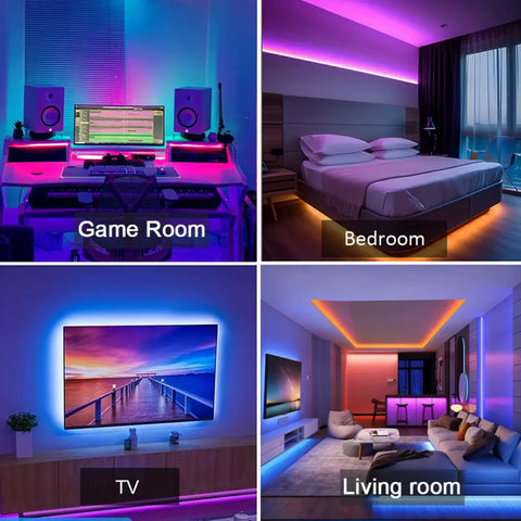 RGB LED Strip Lights – Smart App Control Room Lighting