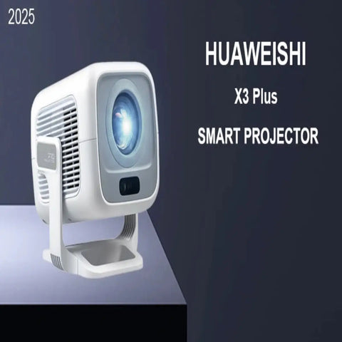 4K Smart Projector – Portable Home Cinema Android Auto Focus