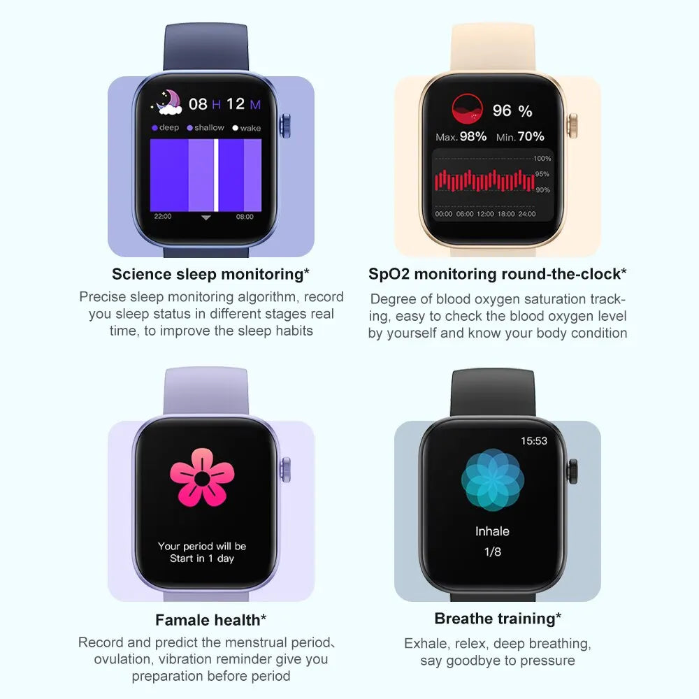 COLMI P71 Smartwatch: Voice & Health