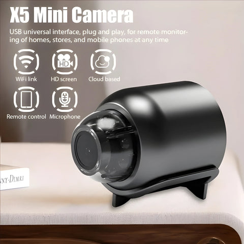 Mini Stealth WiFi Camera – 1080P Hidden Security Cam