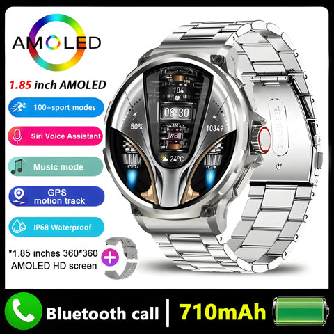 ChiBear GPS Smartwatch – AMOLED Fitness Call Watch 2026