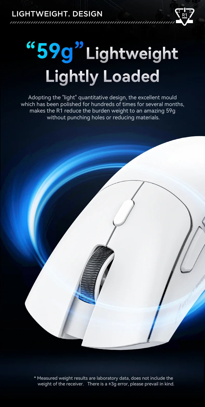 Attack Shark R1 Gaming Mouse