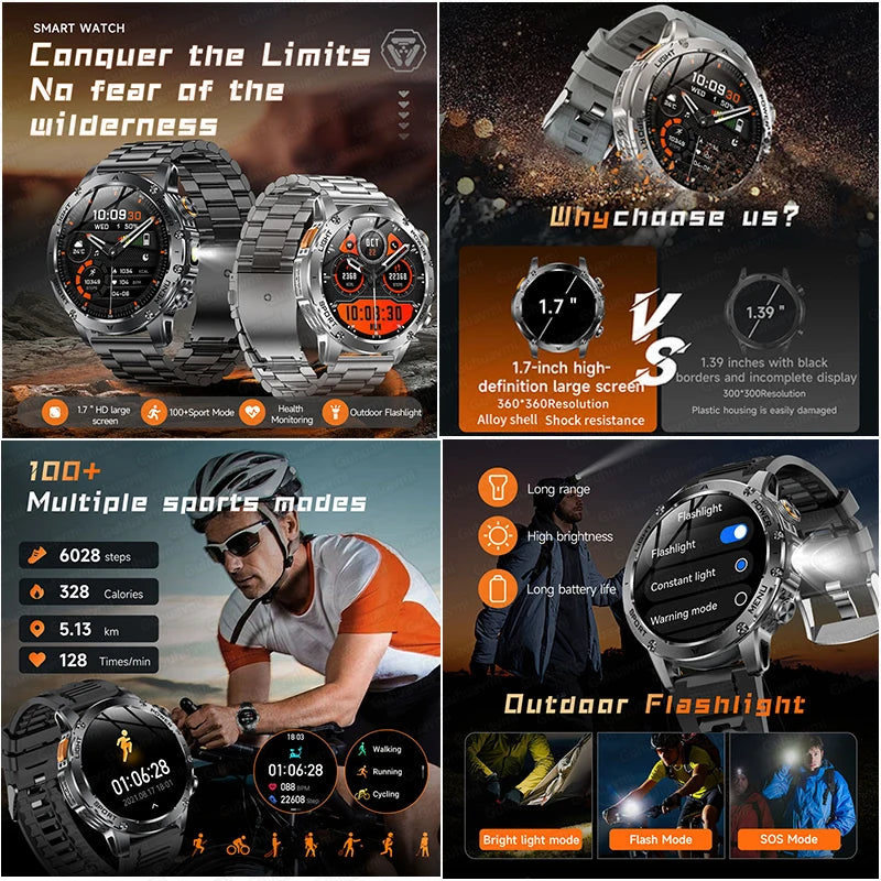 T-Rex 3 Military Smartwatch