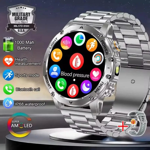 T-Rex 3 Military Smartwatch – Rugged GPS Fitness Watch