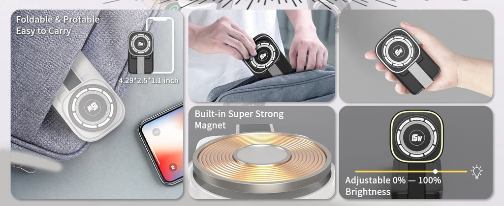 3-in-1 Magnetic Wireless Charging Station