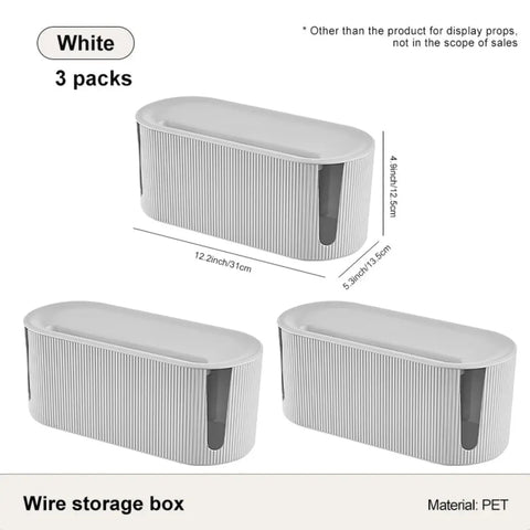 WiFi Router Box – Minimalist Cable Management Shelf
