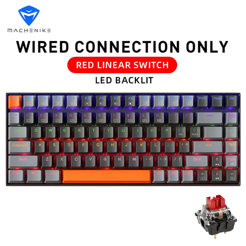 Machenike K500A Mechanical Keyboard – Compact Gaming RGB