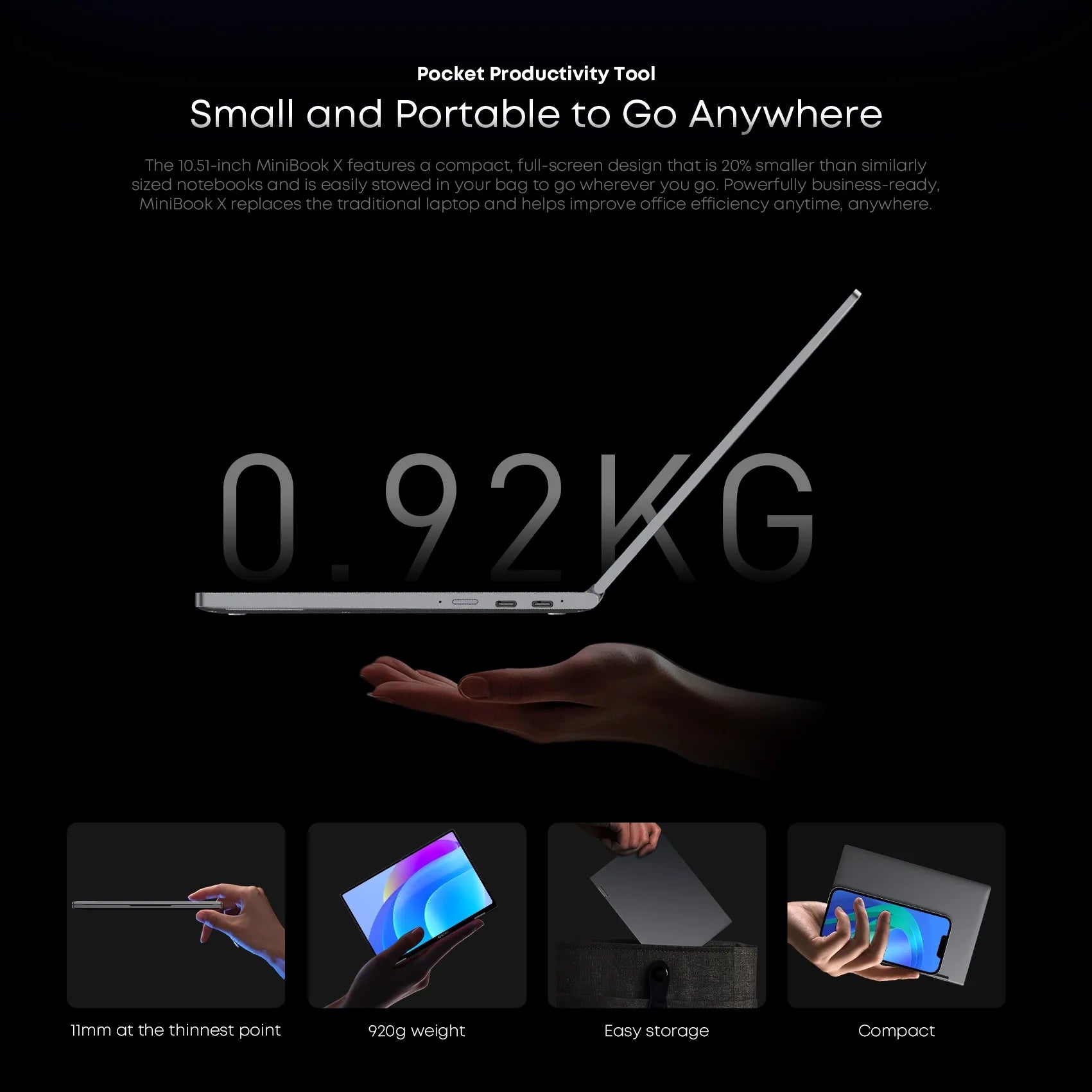 CHUWI MiniBook X 2-in-1