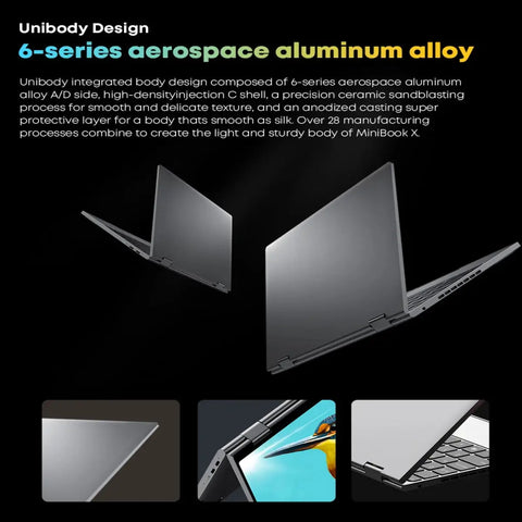 CHUWI MiniBook X 2-in-1 – Ultra Portable Touch Laptop