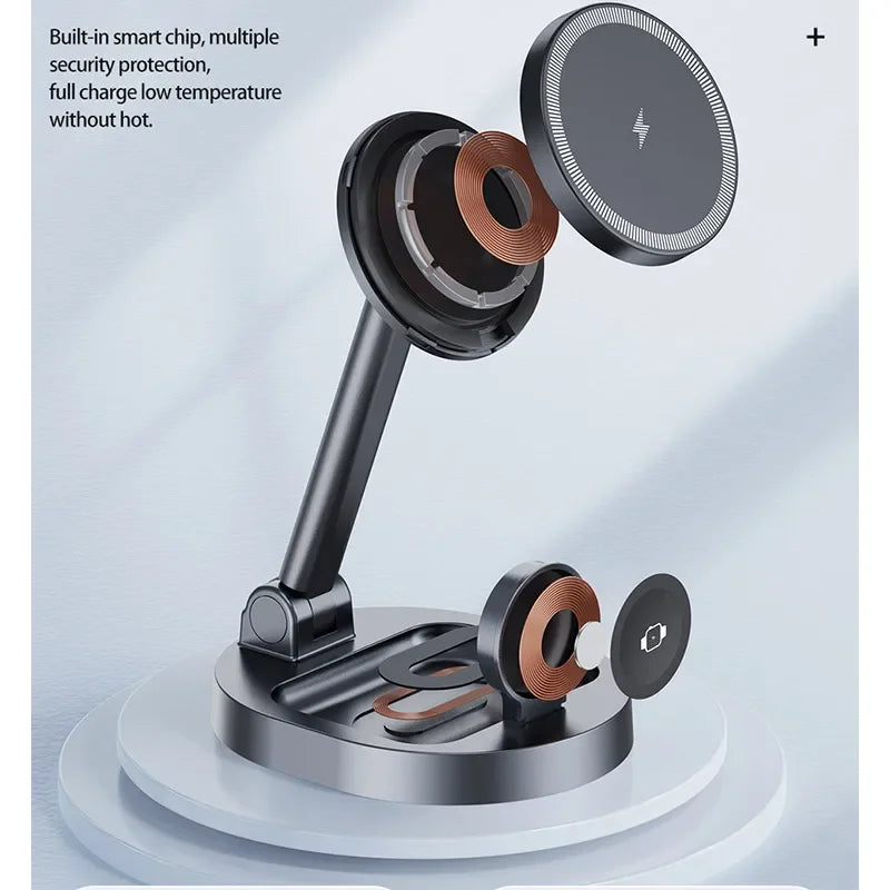 3-in-1 Magnetic Wireless Charging Station