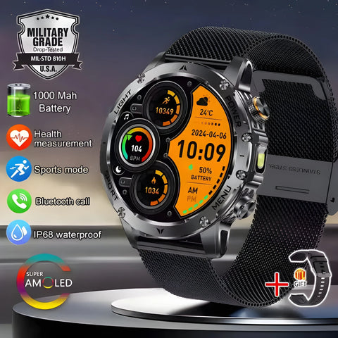 T-Rex 3 Military Smartwatch – Rugged GPS Fitness Watch