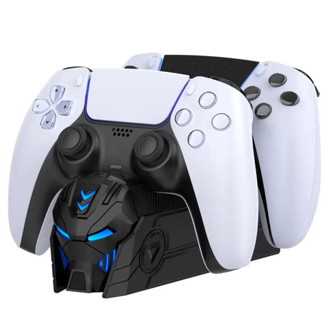 PS5 Dual Controller Charger – Fast LED Charging Dock