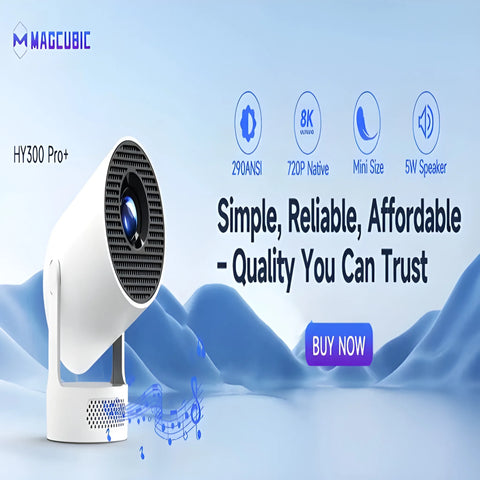 Magcubic L018 Projector – 1080P Smart Portable Home Cinema