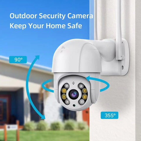 4K Security Camera – AI Home Protection & Night Vision