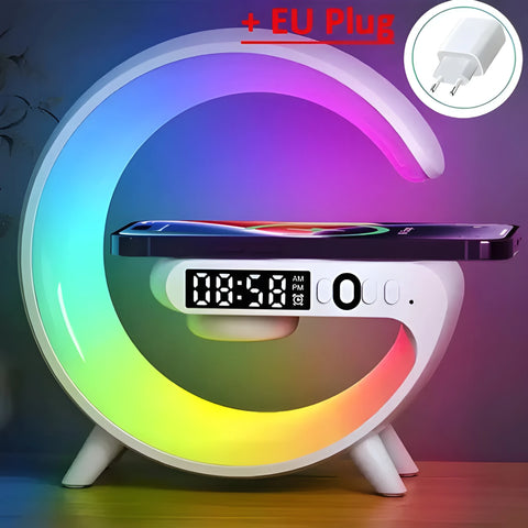 5-in-1 Wireless Charger Dock – 15W Fast Smart Hub