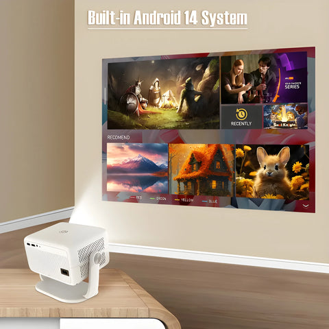 Magcubic L018 Projector – 1080P Smart Portable Home Cinema