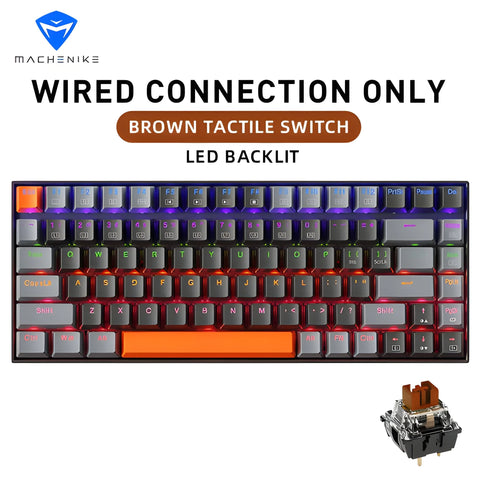 Machenike K500A Mechanical Keyboard – Compact Gaming RGB